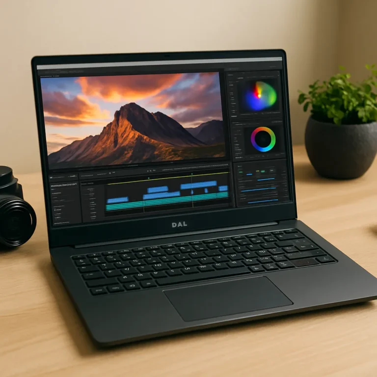 Find the best Dell laptop for photo and video editing with powerful processors, large RAM, and displays ideal for creative work.